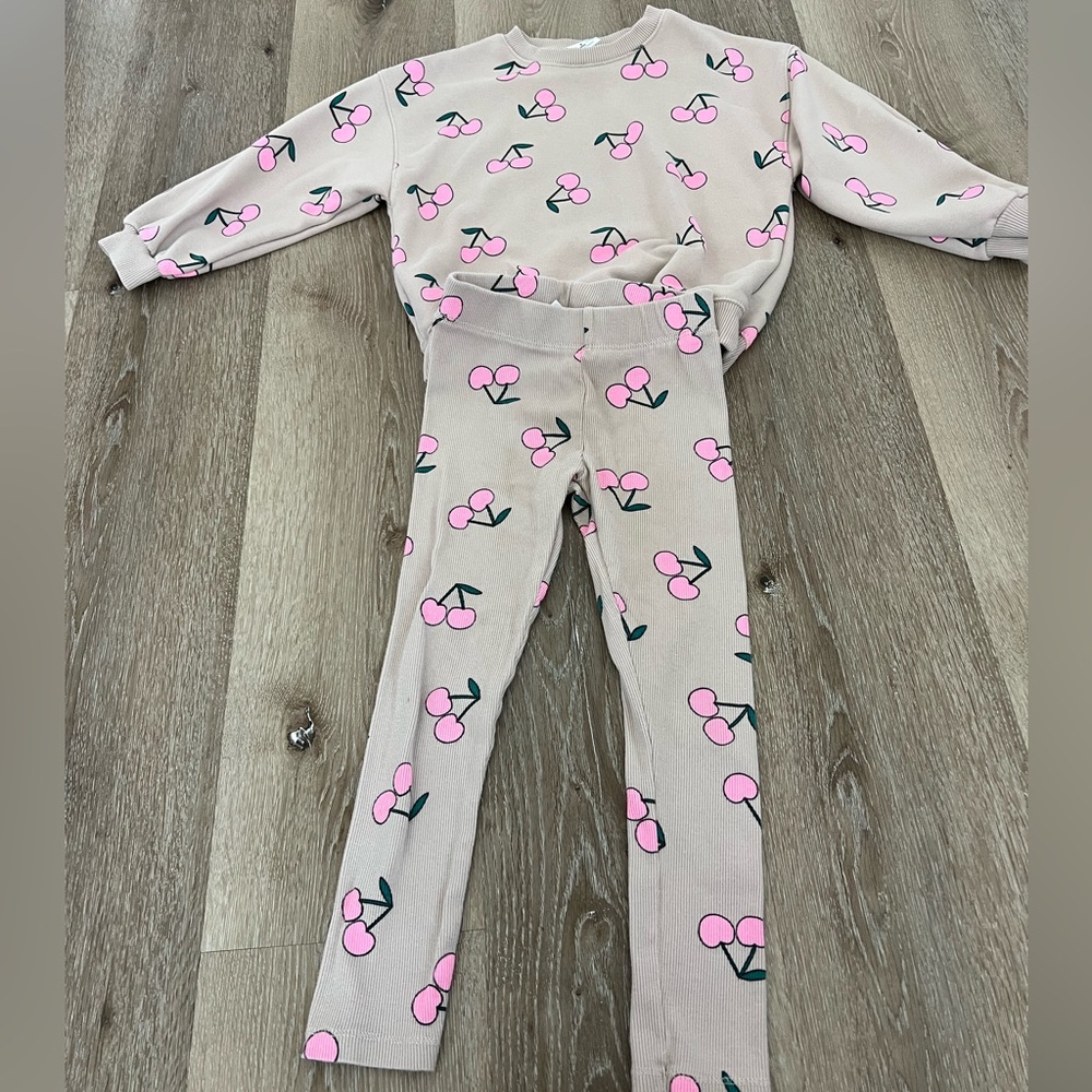 Zara Toddler Matching Cherry 🍒 Set
